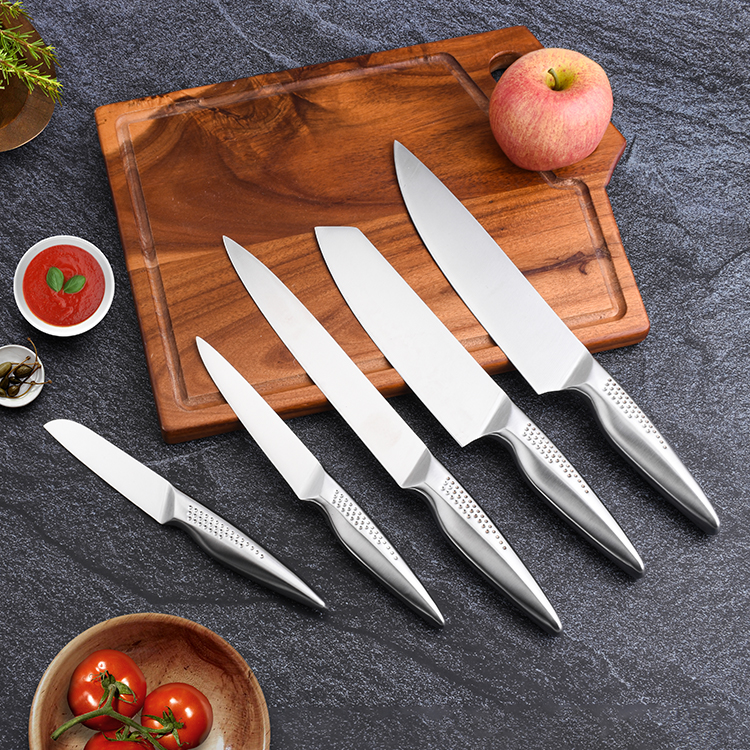 New Product 5Piece Stainless Steel Knife Set