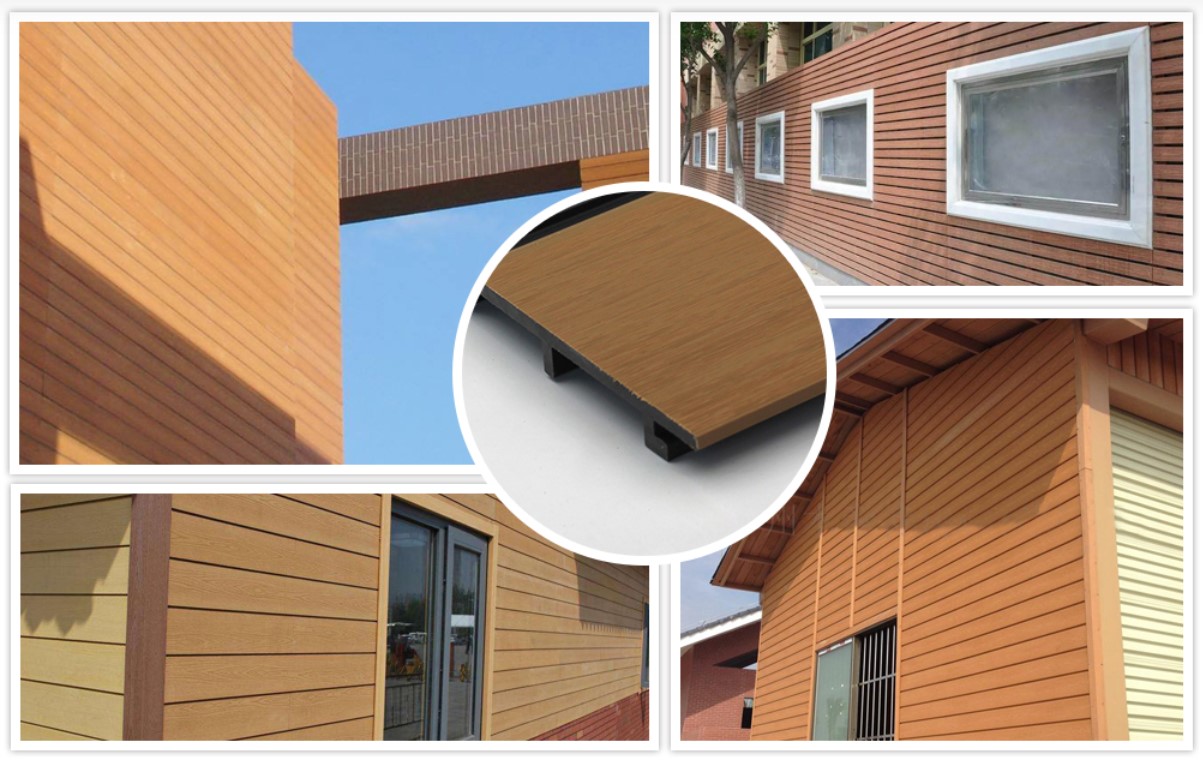 EcoTechWood Co-extrusion wall panels WPC wall cladding