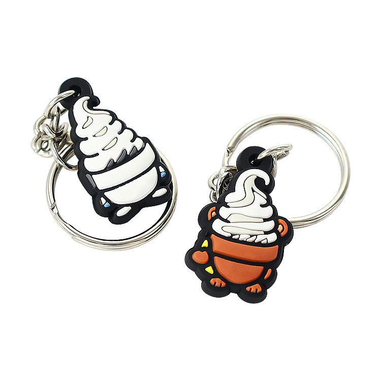 custom cartoon pvc character keychain 3d soft pvc keychain