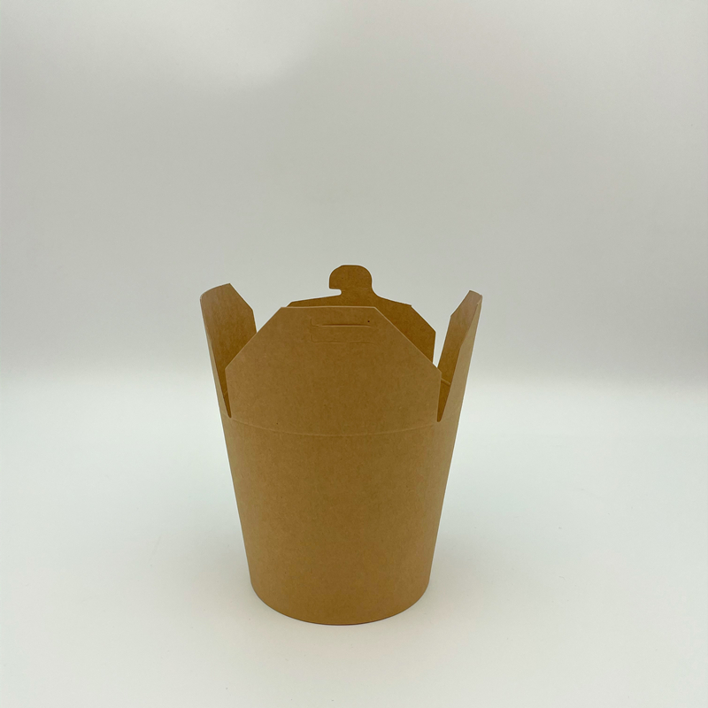 26OZ Kraft Paper Noodle Box l Disposable Box