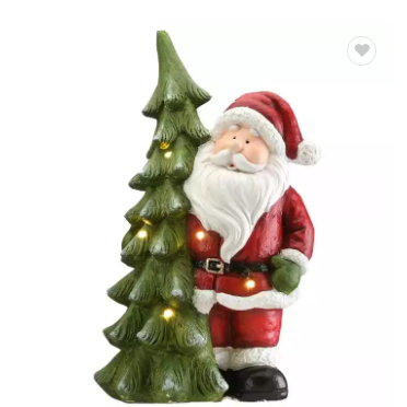 Santa Claus Christmas Tree Figuerine