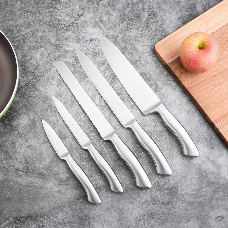 New Product 5Piece Hollow Handle Knife Set