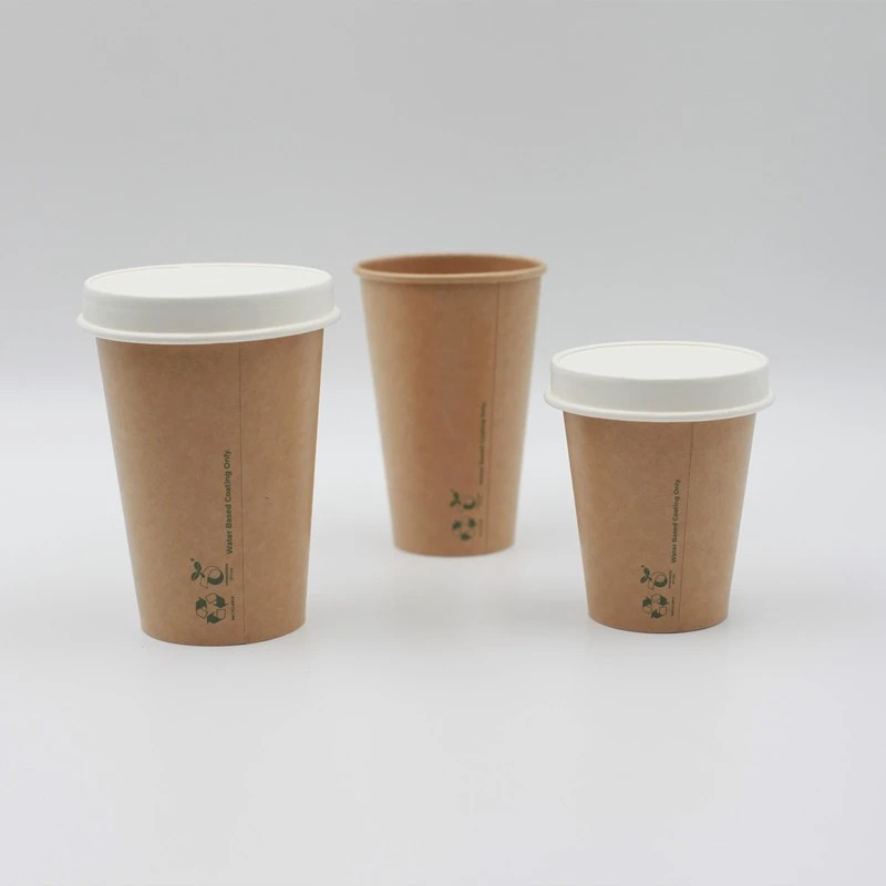 MVI ECOPACK New Generation Water-Based Coating Barrier Paper Cold Cup 8oz