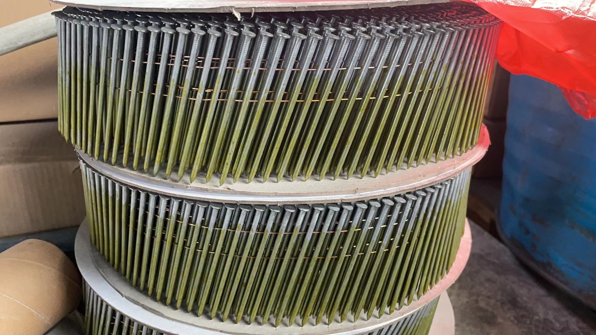 Coil wire nail