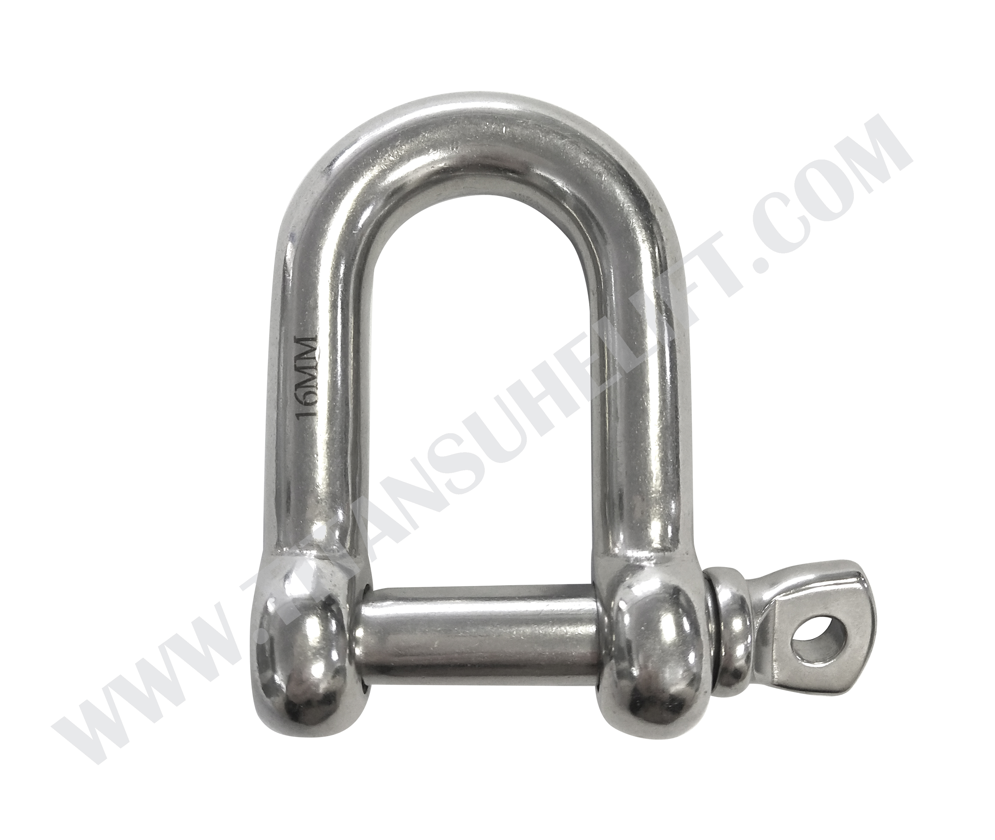 EUROPEAN TYPE Dee SHACKLE STAINLESS STEEL