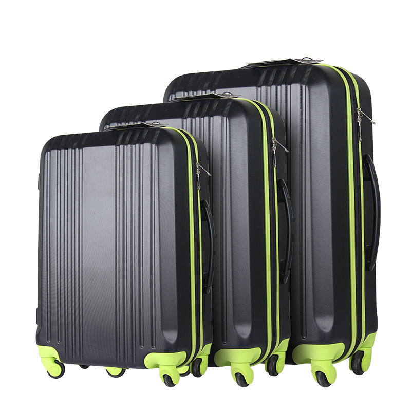 Luggage universal wheel trolley case suitcase aluminum frame student password box customization
