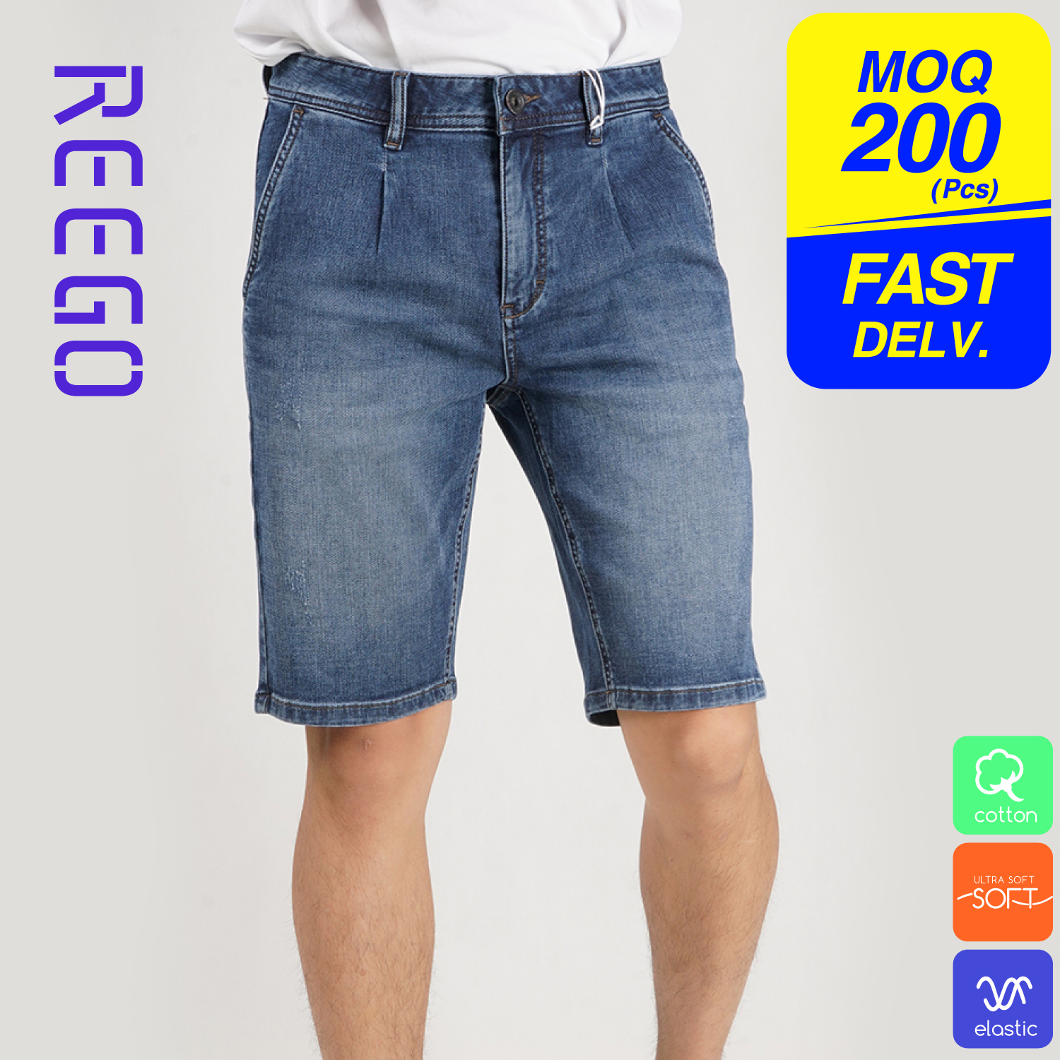 men’s shorts denim