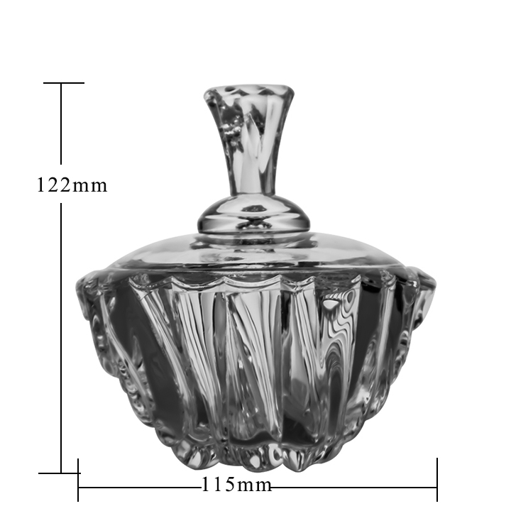 Crystal Candy Jar Wholesale Christmas Candy Jar Custom Candle Jar