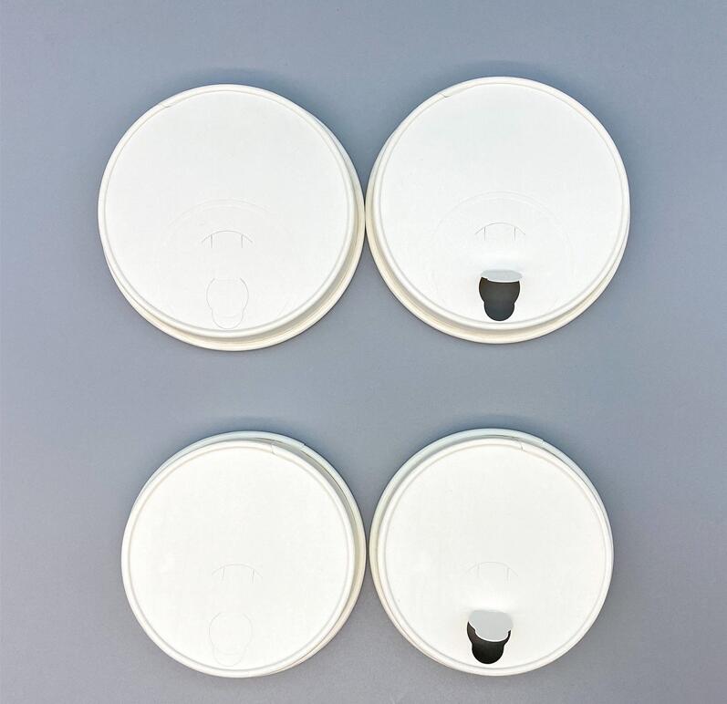 80mm & 90mm Coffee Cup PLA Coating Paper Lids