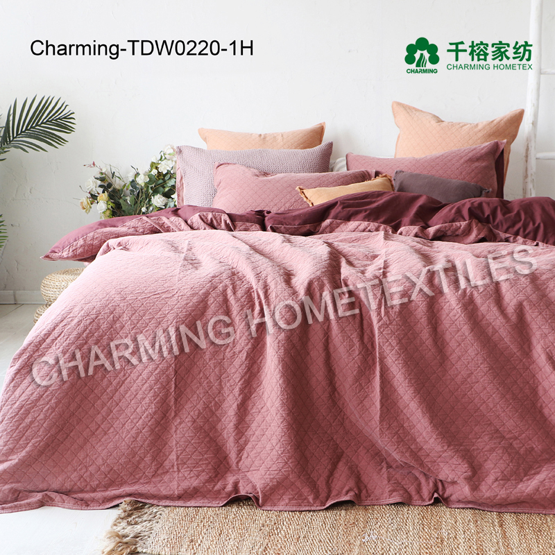 TDW0220-1H Cotton dyed bed linen