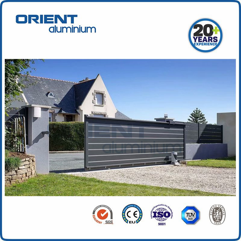 Aluminium Sliding Folding Gate,Automatic Folding Driveway Gate,Folding Sliding Gate