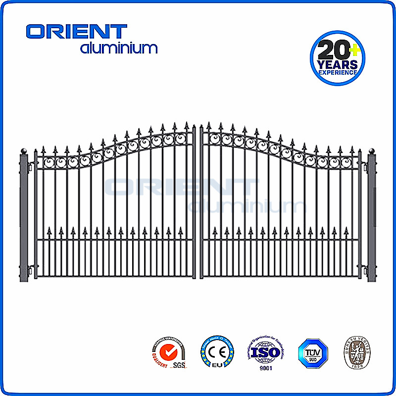 Modern Design Good Quality Guaranteed Aluminum Welded Main Gate