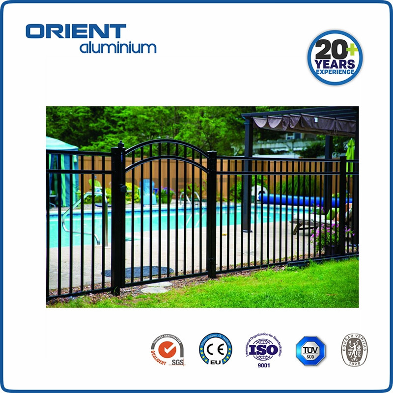 Garden Decorative Privacy Cast Aluminum Fence And Gates