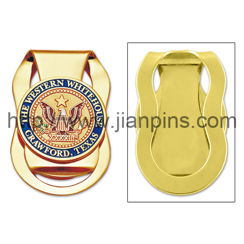 Custom Logo Mens Stainless Steel Money Clip