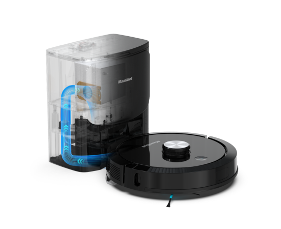 Mamibot Flagship Laser Robot Vacuum with Dust Collector 2 in One Mopping Vacuuming