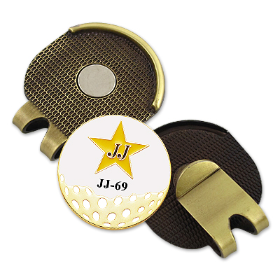 Custom Golf Ball Marker Magnetic Hat Clips Custom