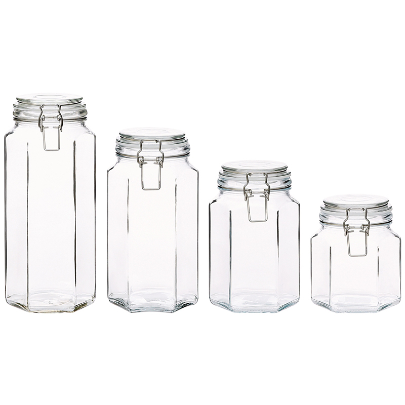 Storage bottles, storage jars, glass bottles, sealed jars