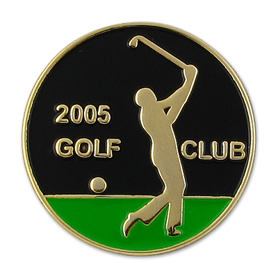 Personalized Custom Hard Enamel Golf Ball Marker