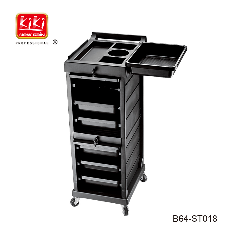 Kiki Newgain Wmark Multi-Function Salon Barber Trolley Hand Cart