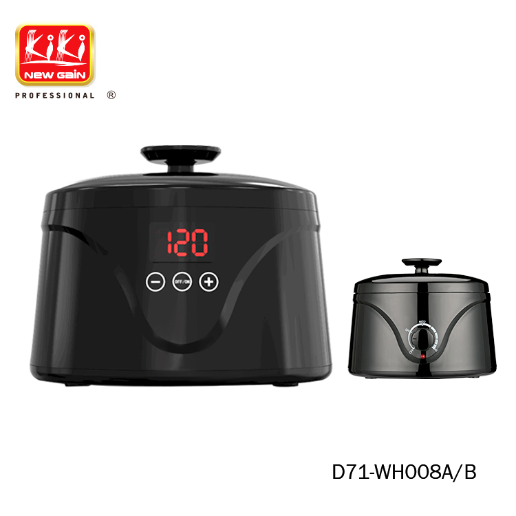 Kiki Newgain Wax Heater Wax Warmer Wax Hair Remover Wax Epilator 500ml With LED Display