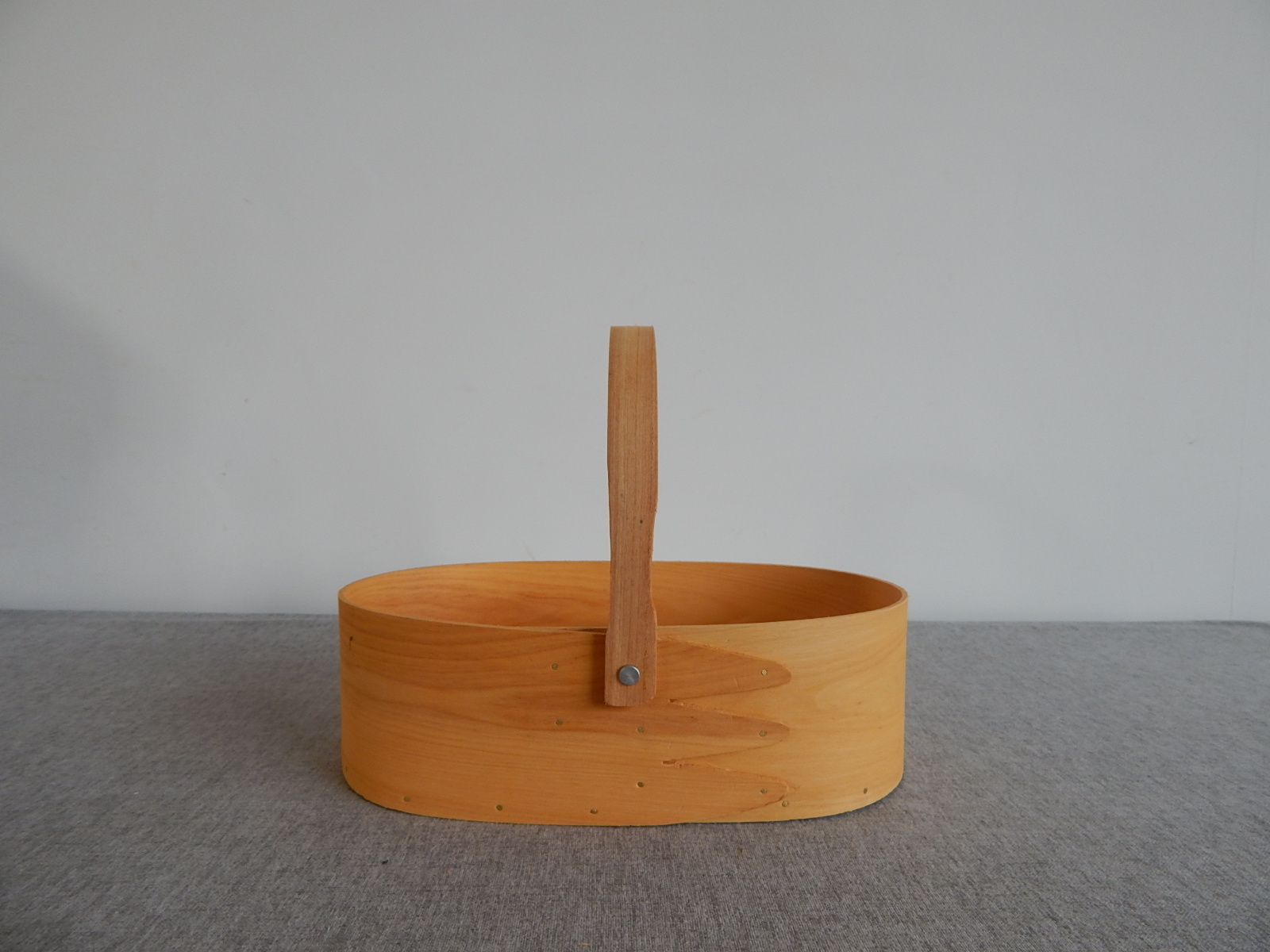 Solid wood storage basket candy tray