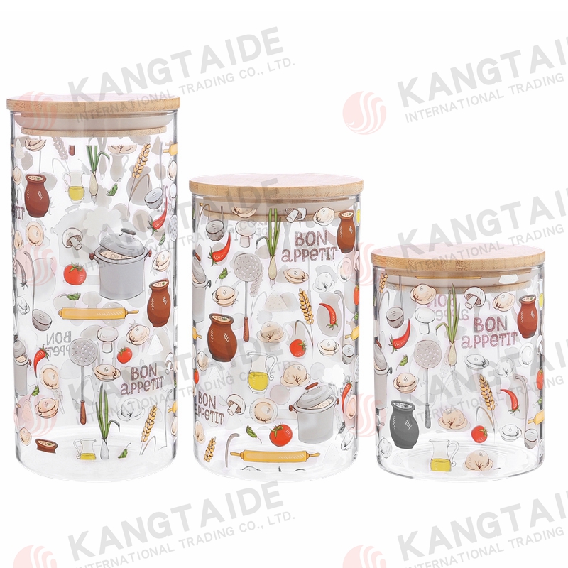 Storage bottles, storage jars, glass bottles, sealed jars