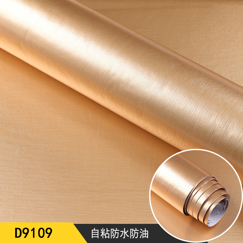 Pvc aluminum foil sticker kitchen sticker