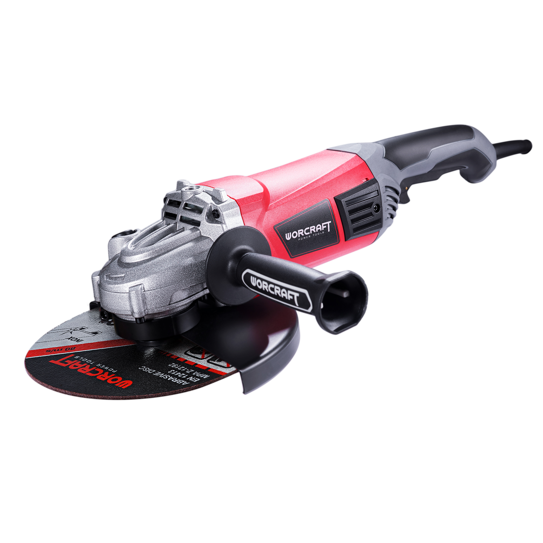 WORCRAFT 2400W Angle Grinder AG24-230H