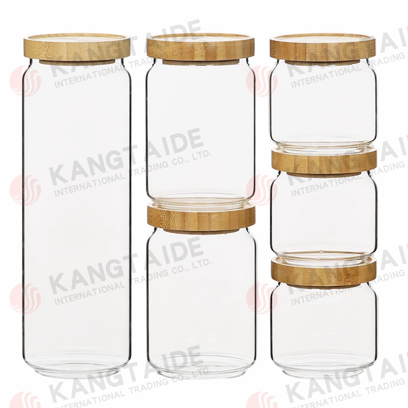 Storage bottles, storage jars, glass bottles, sealed jars
