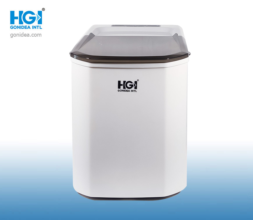 15kg Ice Maker for Home Using Premium Ice Machine Maker White Color