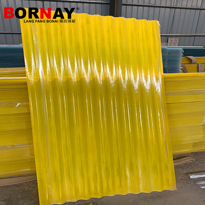 1.0mm Thickness FRP Transparent Sunlight Sheet in Different Size