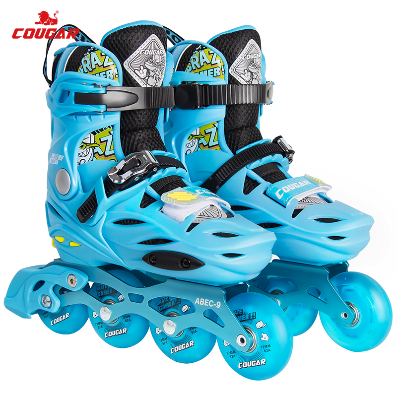 MZS313-QS flashin roller inline skates for kids