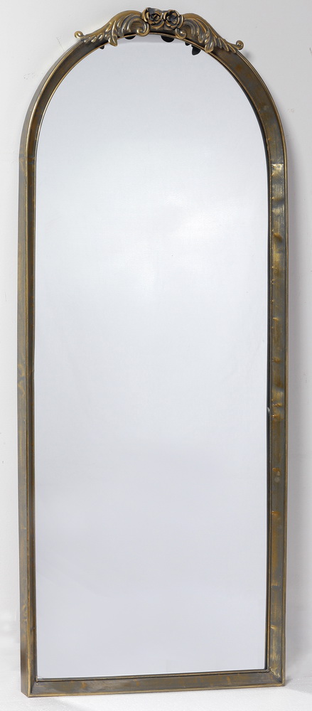 Metal framed mirror