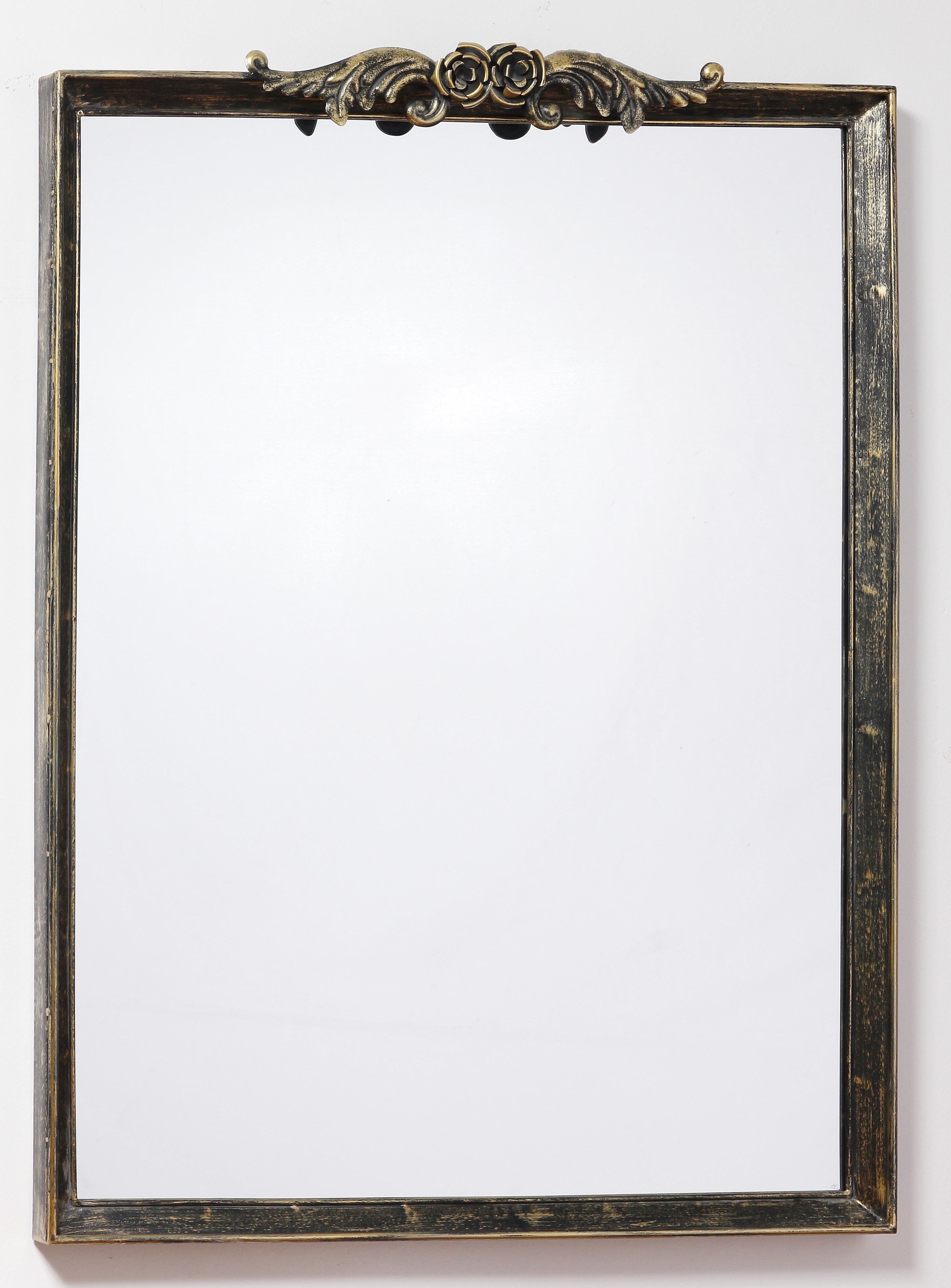 Metal framed mirror
