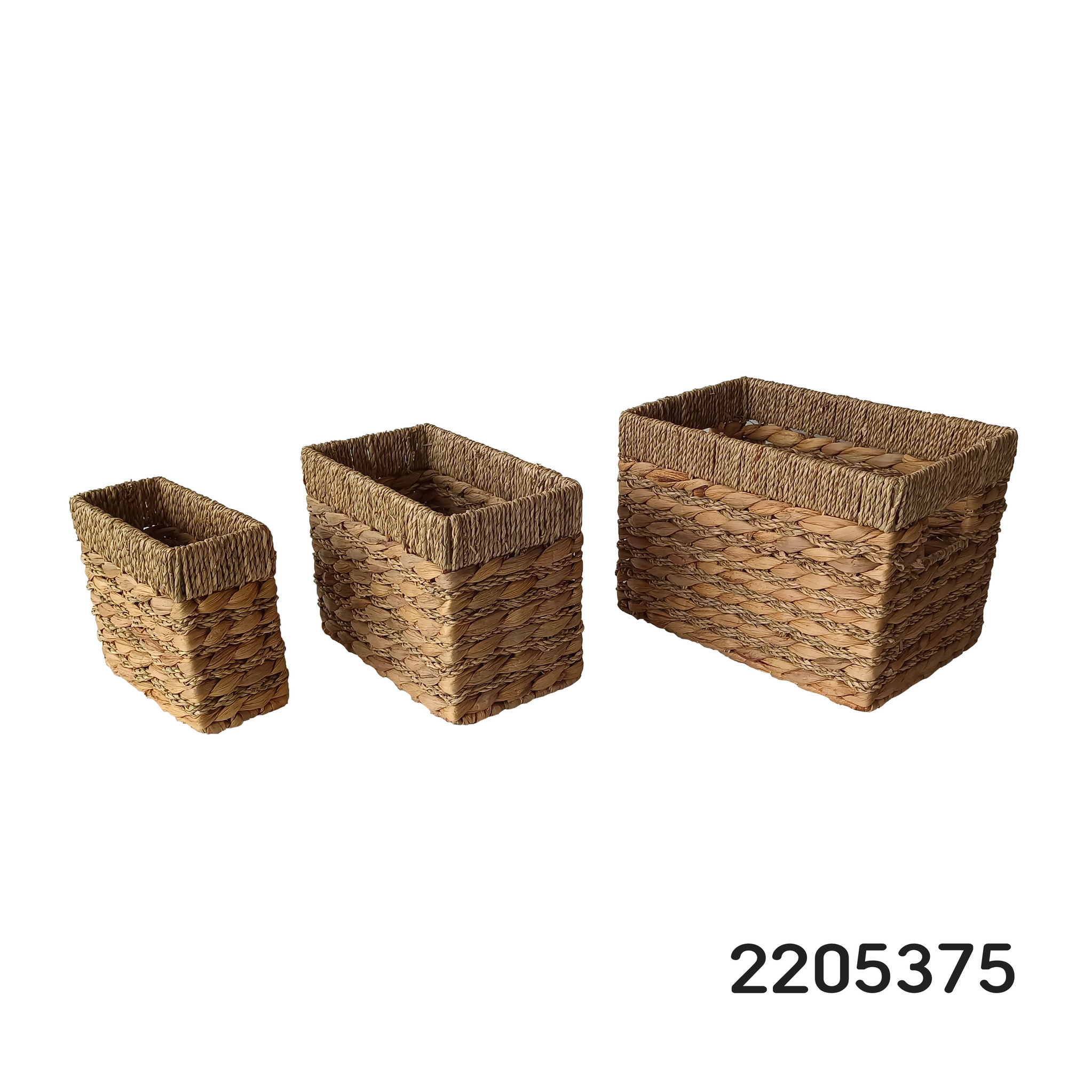 S3 Water Hyacinth Basket Set
