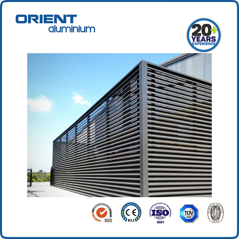 Good Quality and High Security Aluminum Veranda Fencing