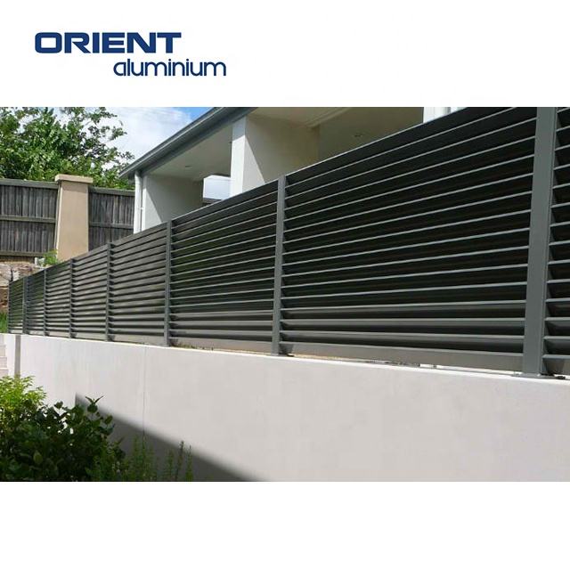 Aluminium Louvre Fence Aluminum Louver Fencing Design for Sale