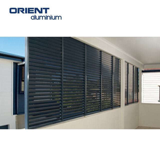 Metal Easy to Assemble Hot Sale Powder Coated Aluminum Slat Diy Fence Panels