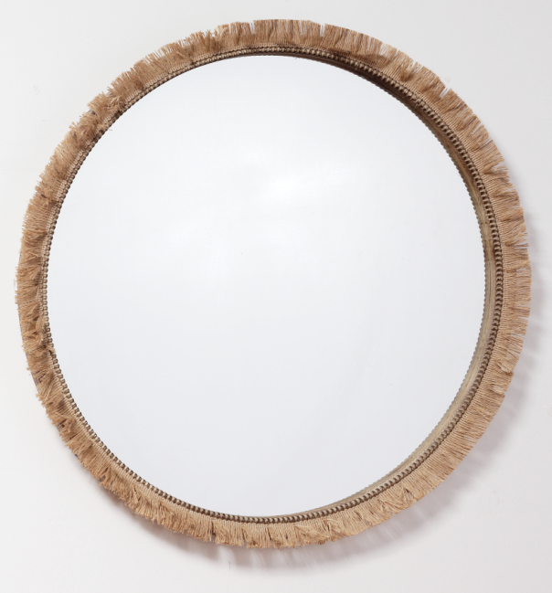 Round wall mirror