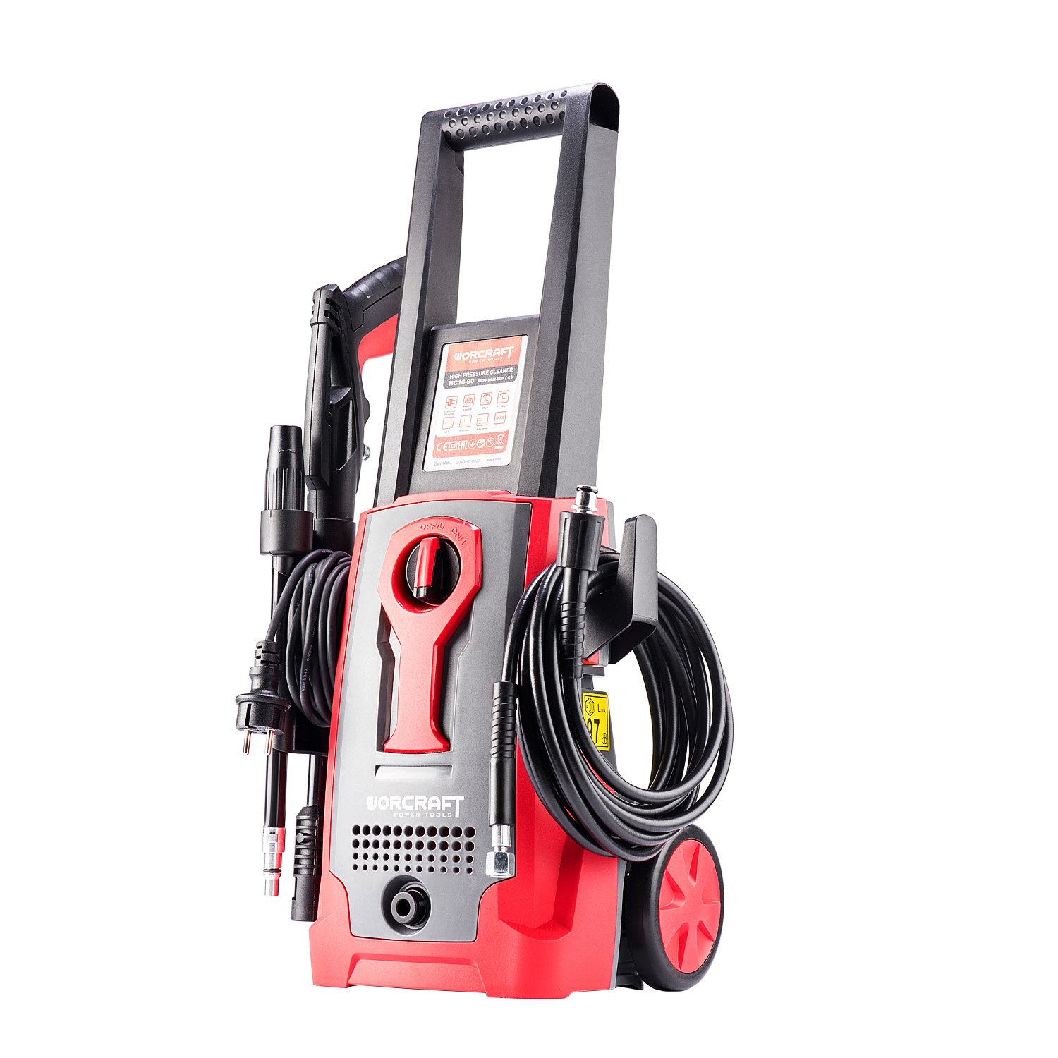 WORCRAFT 1600W High Pressure Cleaner HC16-90