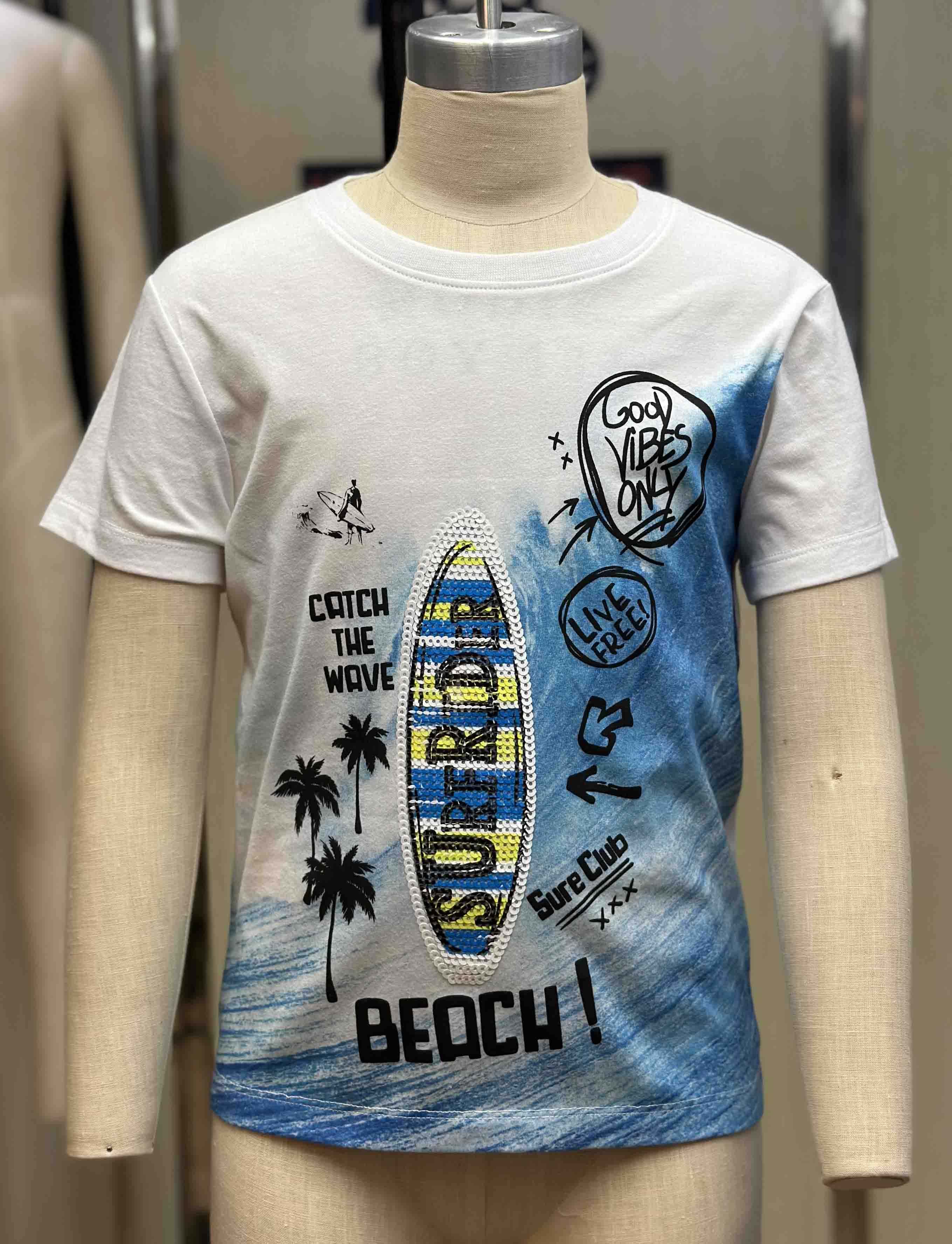 Kid's rond neck tee
