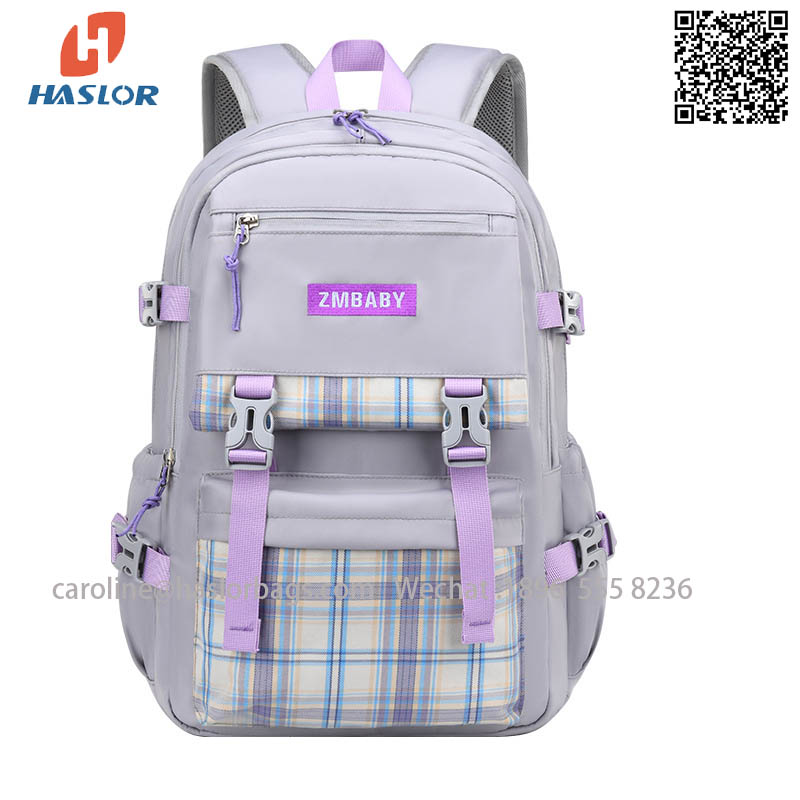 New schoolbag for primary girls 1-6-9 grade large capacity children's bag light leisure backpack