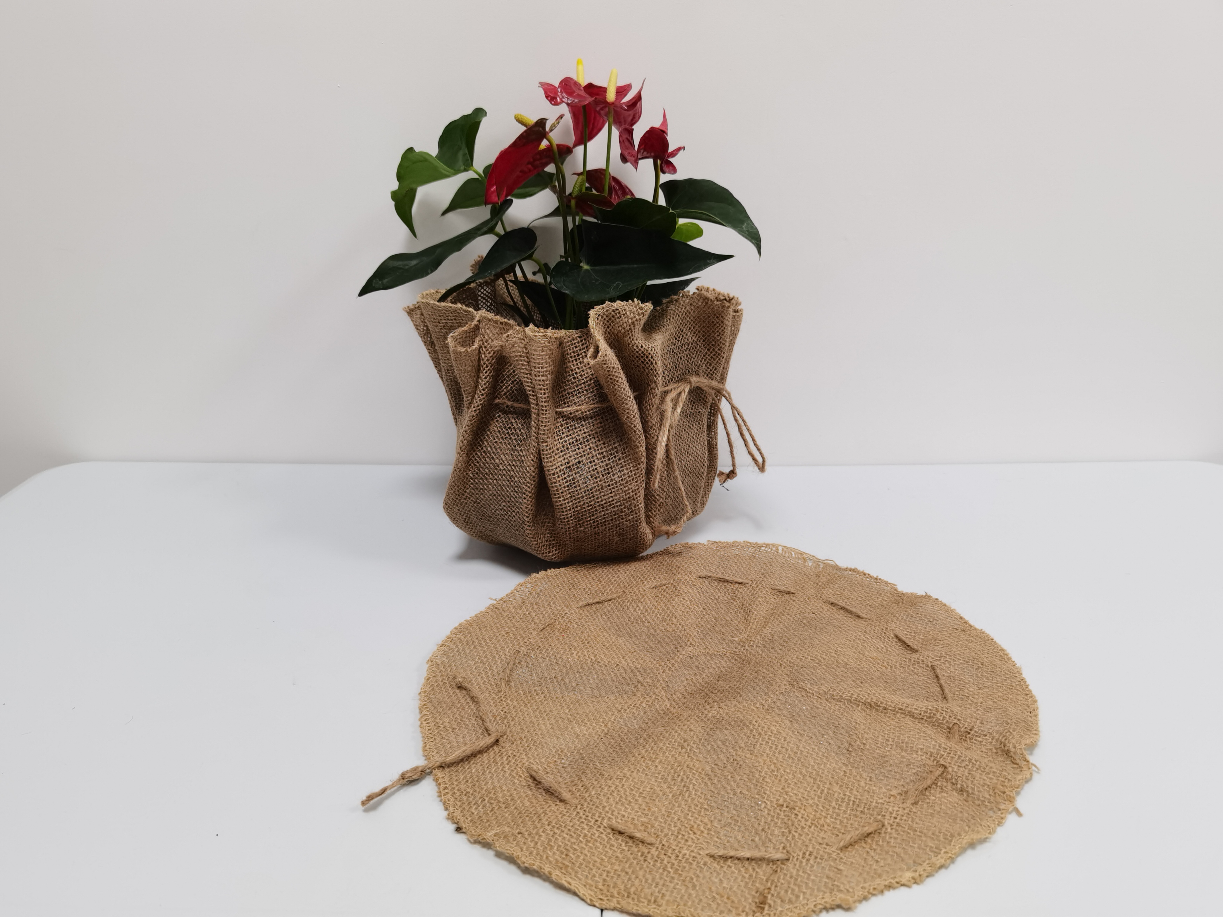 Jute Flower Packing Bag