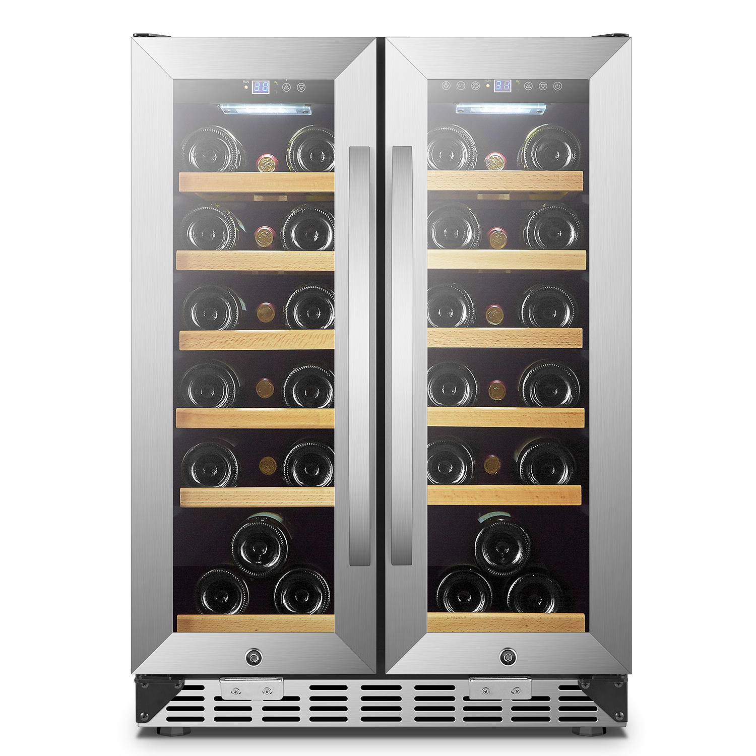 USF-36D 130L Side by Side Wine Cooler Built in Wine Fridge/Wine Cellar/Wine Refrigerator