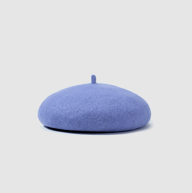 Custom Embroidered Wool Berets Hats Women