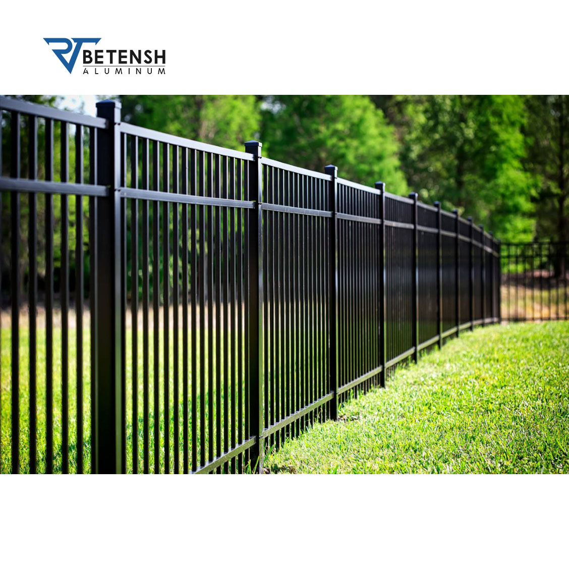 Decorative Aluminum Fence Panels Metal Private Garden Fencing