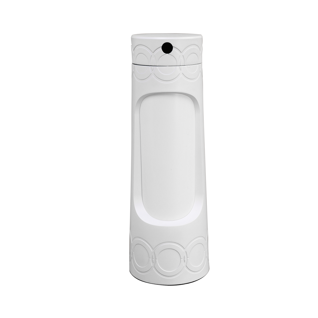 White Jewish Shabbat lamp