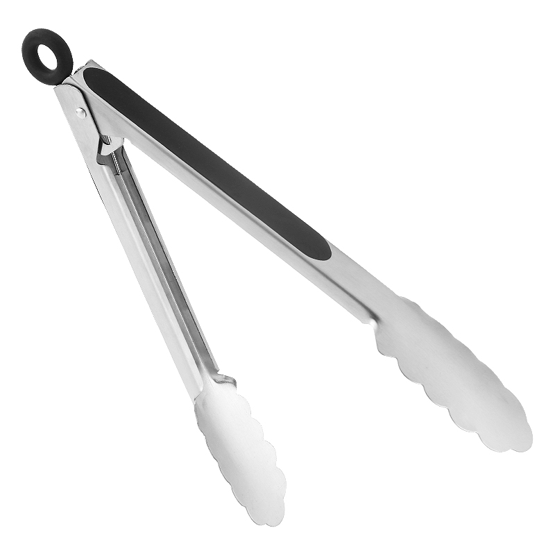 10inch food and locking tong