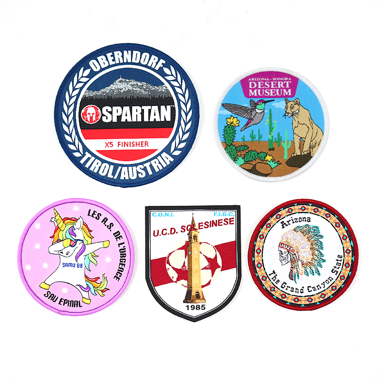 Patches custom embroidery woven patches