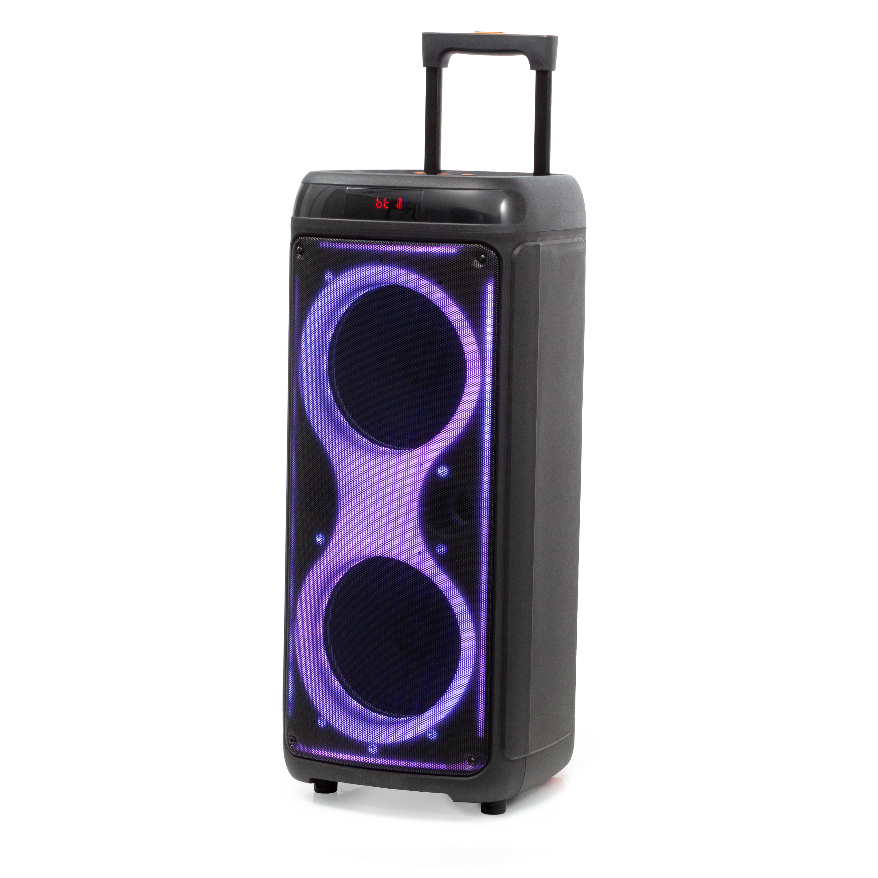 Factory dual 8inch portable bluetooth speaker
